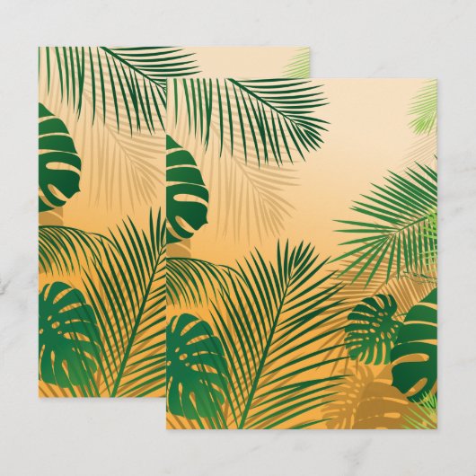 BLÄTTER 4 MITTEILUNGSKARTE (Vorne/Hinten)