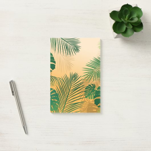 BLÄTTER 4 POST-IT KLEBEZETTEL (Büro)