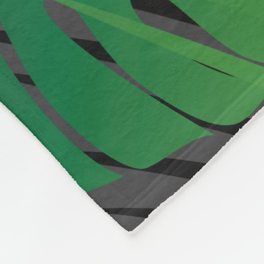 BLÄTTER 5 FLEECEDECKE (Ecke)