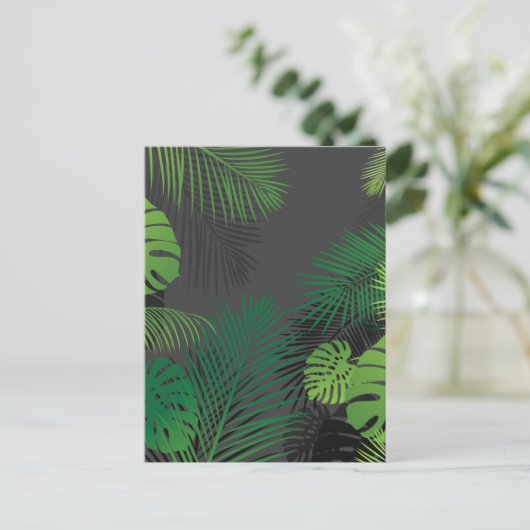 BLÄTTER 5 POSTKARTE (Stehend Vorderseite)
