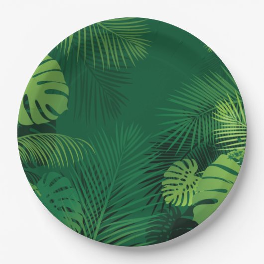 BLÄTTER 6 PAPPTELLER (Vorderseite)