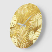 BLÄTTER 8 GROßE WANDUHR (Winkel)