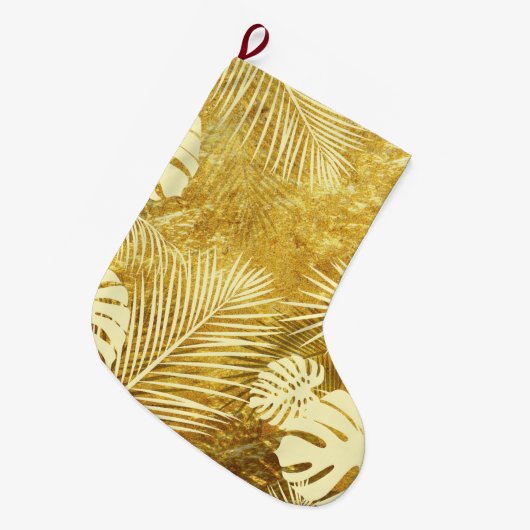 BLÄTTER 8 GROßER WEIHNACHTSSTRUMPF (Vorderansicht (hängend))