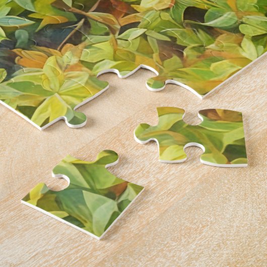 Blätter Abstrakte Kunst Herausforderung Natur Puzz Puzzle (Seite)