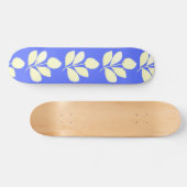 Blätter abstrakter Kunst Skateboard (Horizontal)