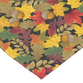 Blätter Acorns Fall Watercolor Cloud Table Runner Kurzer Tischläufer (Ecke)
