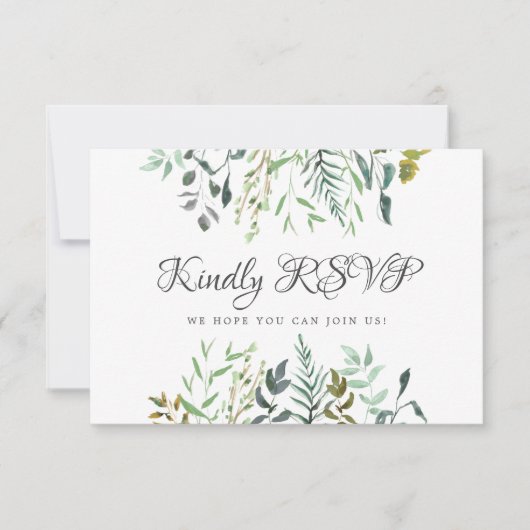 Blätter Antwort auf Hochzeiten mit Song Anfrage Ma (Vorderseite)