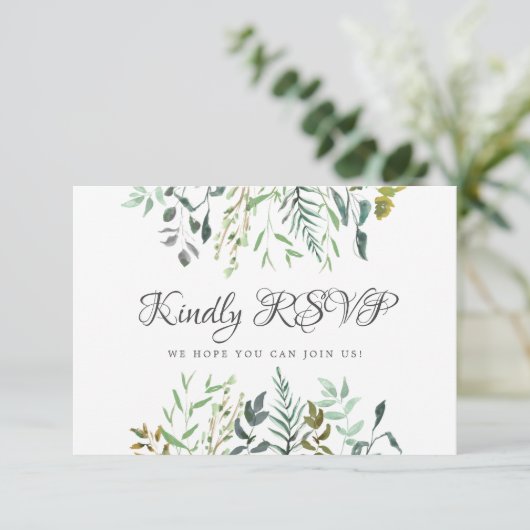 Blätter Antwort auf Hochzeiten mit Song Anfrage Ma (Stehend Vorderseite)