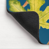 Blätter auf einem Mauspad (Ecke)