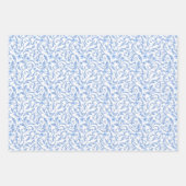 Blätter aus blauem Flor (Vorderseite 3)