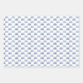 Blätter aus blauem Sonnenschein und Regenbogen (Vorderseite 3)