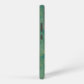 Blätter aus der grünen und goldenen Palme Samsung Galaxy Hülle (Rechte Seite)