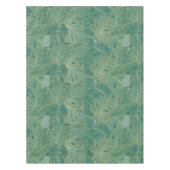 Blätter aus der grünen und goldenen Palme Tischdecke (Vorderseite)