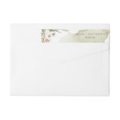 Blätter aus getrocknetem Palm, Blumengrün, Hochzei (Rückseite)