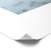 Blätter aus Glas Poster (Ecke)