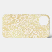 Blätter aus Gold Case-Mate iPhone Hülle (Rückseite (Horizontal))