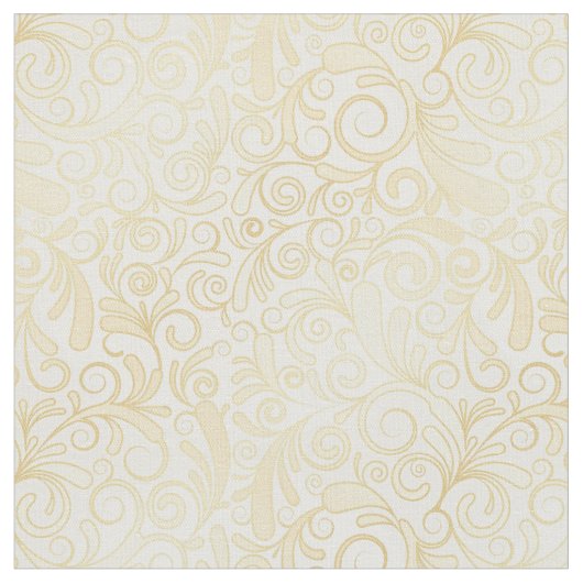 Blätter aus Gold Stoff (Nahaufnahme)