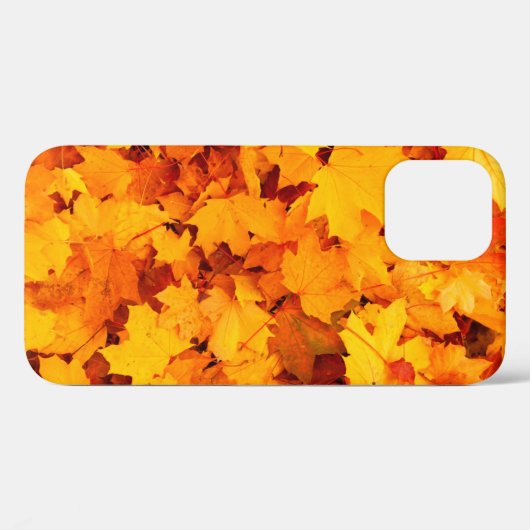 Blätter aus Herbstblättern Case-Mate iPhone Hülle (Rückseite (Horizontal))