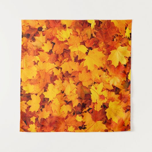 Blätter aus Herbstblättern Wandteppich (Vorderseite (Horizontal))