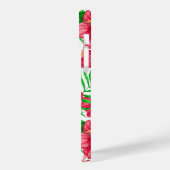 Blätter aus Hibiskus und Palme Case-Mate iPhone Hülle (Rückseite / Links)