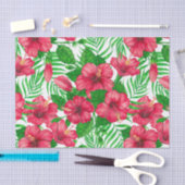 Blätter aus Hibiskus und Palme Seidenpapier (Handwerk)