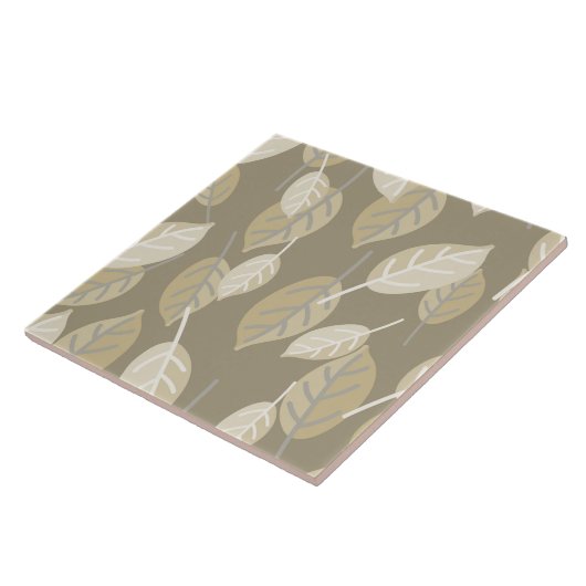 Blätter aus Keramik Fliese (Seite)