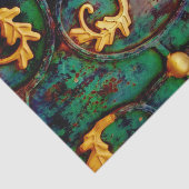 Blätter aus Metall Seidenpapier (Ausschnitt)