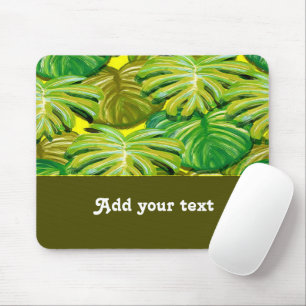 Blätter aus Palm Mousepad