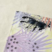 Blätter aus Palmen, blumenreich, botanisch, bunt Strandtuch (Beispiel)