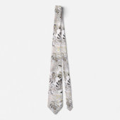 Blätter aus Palmen, tropisch, botanisch, Blätter,  Krawatte (Vorderseite)