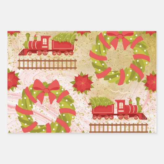 Blätter aus Weihnachtsblättern (Vorderseite 3)