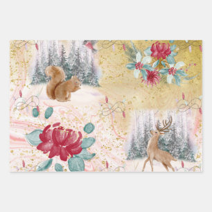 Blätter aus Weihnachtsblättern