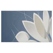 Blätter aus weißem Stein Stoff (Fat Quarter (45,7 x 55,9 cm))