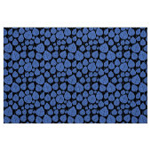 Blätter - Baby Blue on Black Stoff (Fat Quarter (45,7 x 55,9 cm))