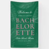 Blätter Bachelorette Banner (Vertikal)