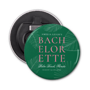 Blätter Bachelorette Flaschenöffner