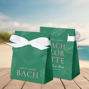 Blätter Bachelorette Geschenkschachtel