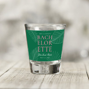 Blätter Bachelorette Schnapsglas