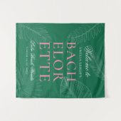 Blätter Bachelorette Wandteppich (Vorderseite (Horizontal))