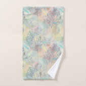 Blätter. Badhandtuch Set (Handtuch)