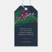 Blätter & Berries Geschenkanhänger (Vorderseite)