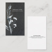 Blätter Berries Kräutermedizin Visitenkarte (Vorne/Hinten)