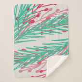 Blätter & Berries Sherpadecke (Vorderseite)