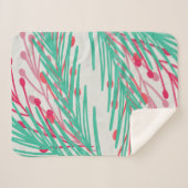 Blätter & Berries Sherpadecke (Vorderseite (Horizontal))