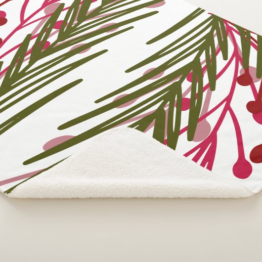 Blätter & Berries Sherpadecke (3/4)