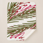 Blätter & Berries Sherpadecke (Vorderseite)