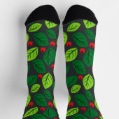 "Blätter & Berries Socken" Socken (Oben)