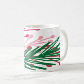 Blätter & Berries Tasse (VorderseiteRechts)