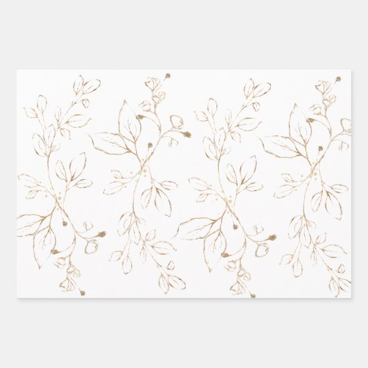 Blätter Blattbotanisches Goldwasser (Vorderseite 2)