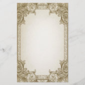 Blätter - braun briefpapier (Vorderseite)